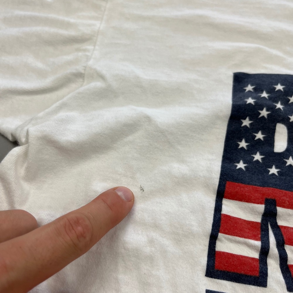 Fruit of the Loom T-Shirt Mens XL White Rush Limbaugh For President Vintage 90s - Picture 7 of 12